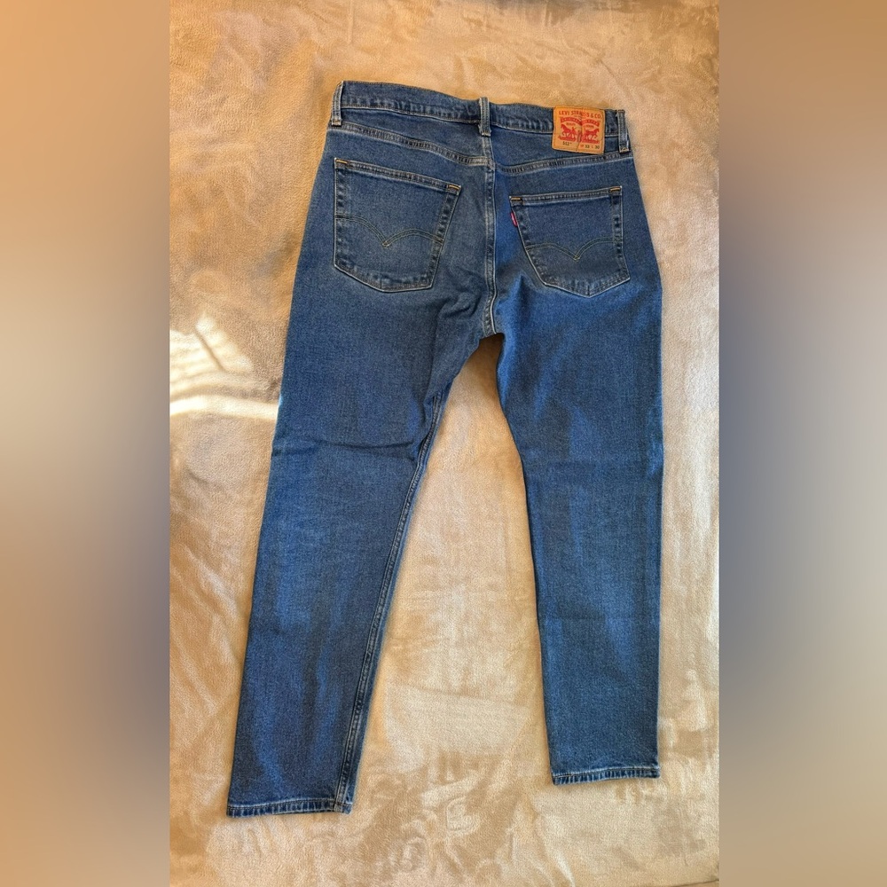 Levis Men’s 512 Slim Taper Jeans, Blue Wash